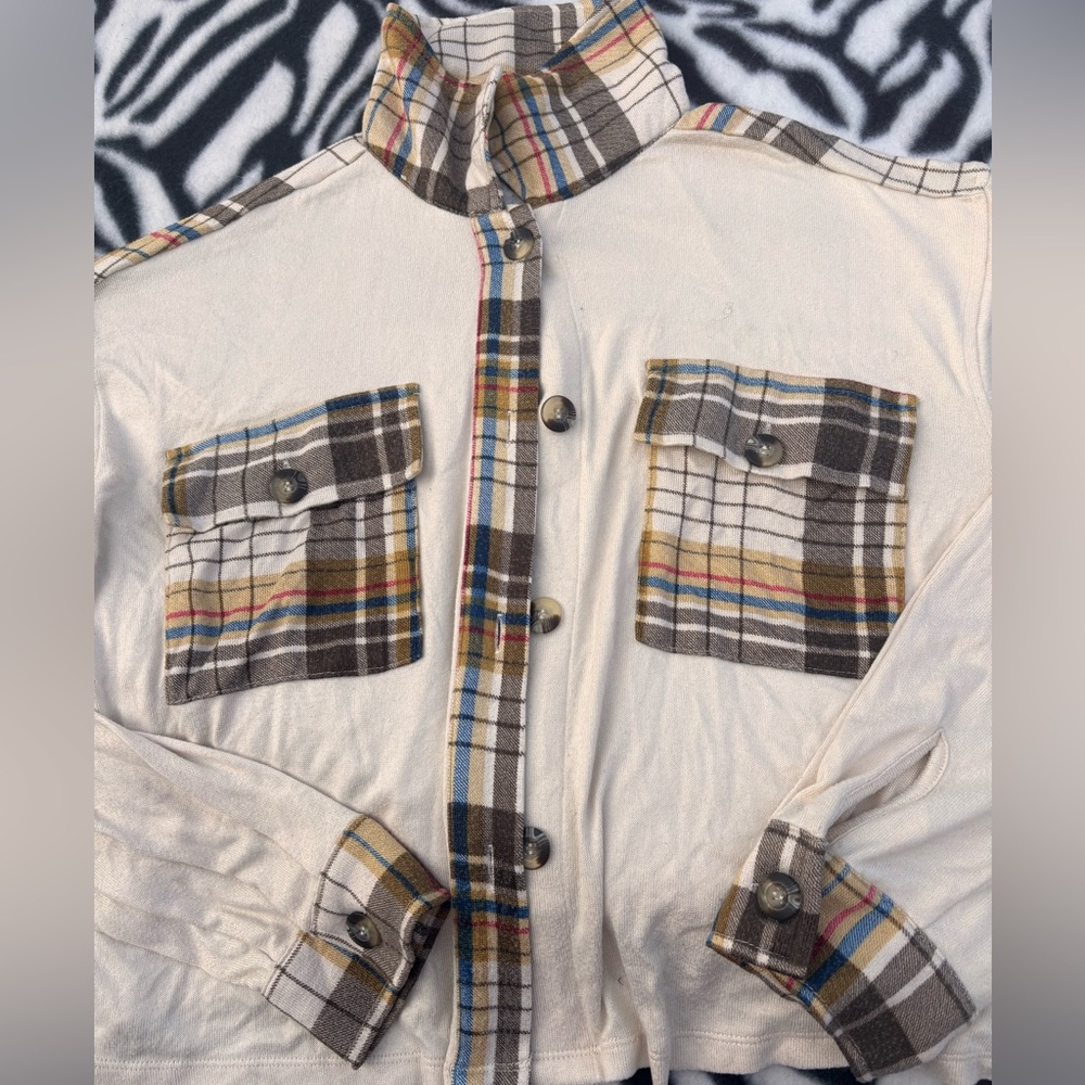 Rue21 Multicolor Plaid Shirt